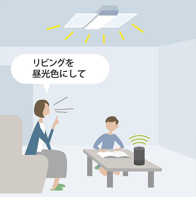 スピーカー搭載のパルック LEDシーリングライトに注目 | リビング