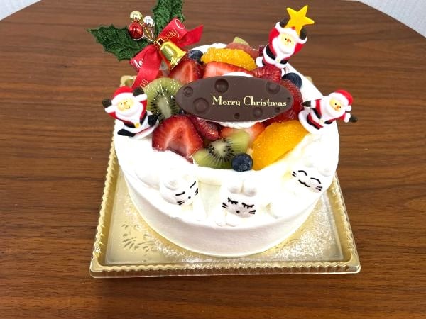 中央区平尾 猫モチーフが可愛い シャレトール のクリスマスケーキ リビングふくおか 北九州web