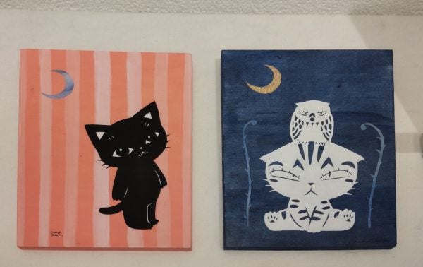 切り絵 一葉 観音 松風直美 松風直美 on X