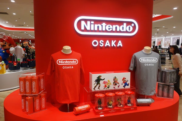 大阪・梅田】Nintendo OSAKAがついにオープン！ 気になる店内をレポ