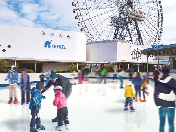ドットリボン 12月3日 Expocityにアイススケートリンク初登場 リビング大阪web