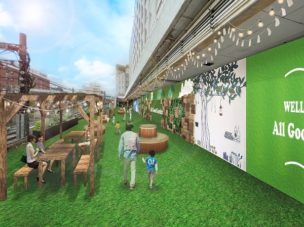 柏市】柏駅東口に新たな空間 「GREEN UP KASHIWA」が登場 | リビング