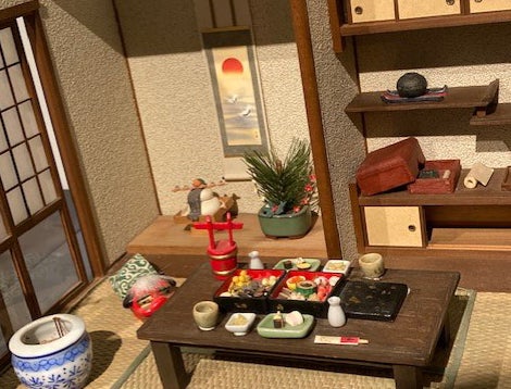 ♦一軒家ミニチュア♦　各階取り外し可能　昭和レトロ　詳細は写真ご参考に❗ 3世代で楽しんで！昭和レトロとノスタルジー「魅惑のミニチュア