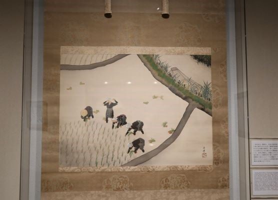 真作】【WISH】石田武 日本画 飛翔 双鶴図 〇無所属巨匠 山種