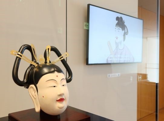 上野東京国立博物館 デジタル法隆寺宝物館 8Kで文化財 国宝聖徳