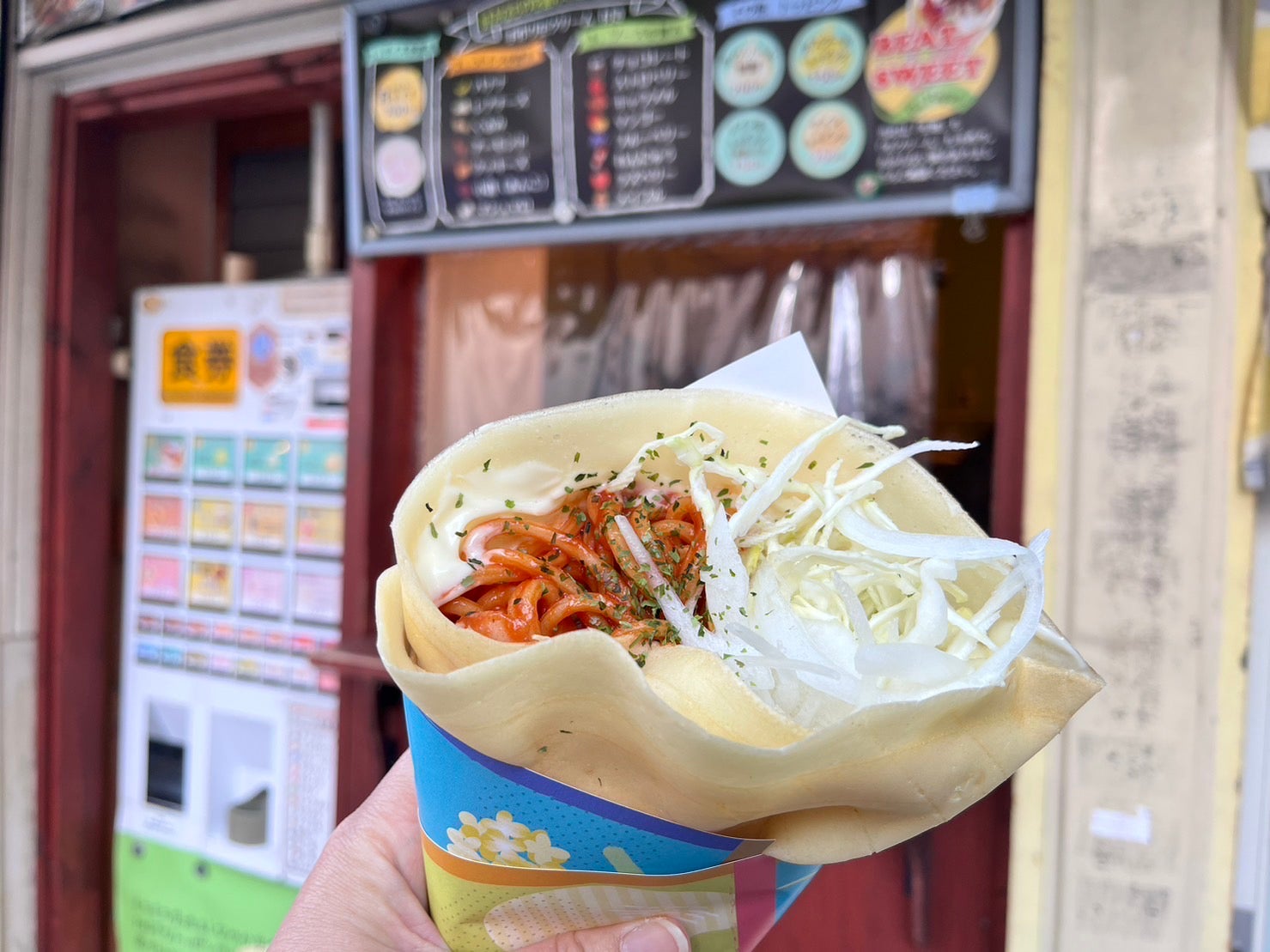 八王子】えっ！はちナポがクレープに？！『ビートスウィートクレープ