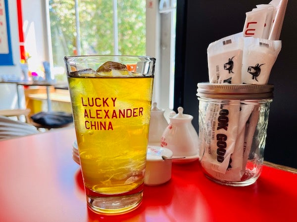 ラッキーエビスオリジナルレトログラス17個セット