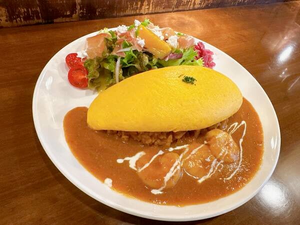 チャコール ばじーる⭐️様 仙台駅近・隠れ家バルの絶品とろふわオムライス「チャコールバル
