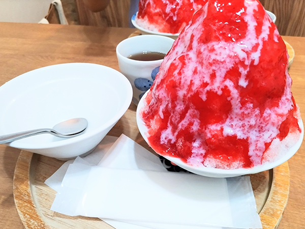 松山市西垣生町】濃厚ジャムたっぷりのかき氷！トモチコンフィチュール