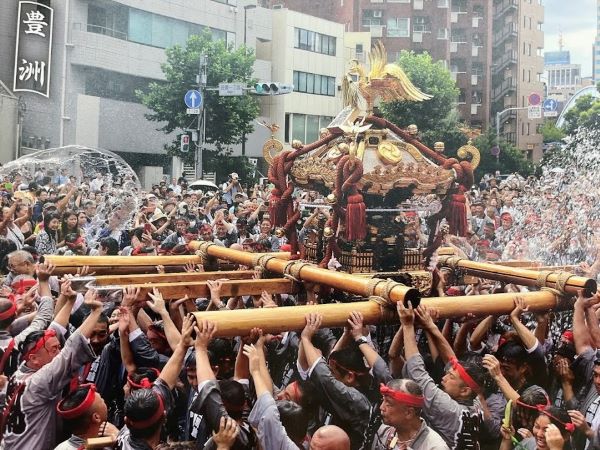 深川八幡祭写真集 昭和56年 下町タイムス社 水かけ祭り 富岡八幡宮例 