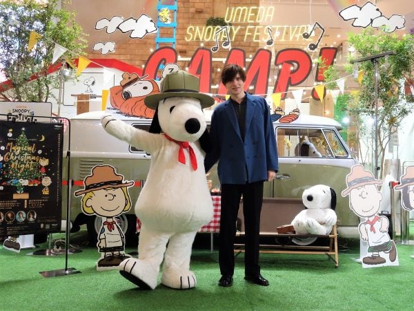 【大阪・梅田】城田優さんも興奮！ 「うめだスヌーピーフェスティバル 2023」阪急うめだ本店で開催中｜編集部くるくる日記 | リビング大阪Web