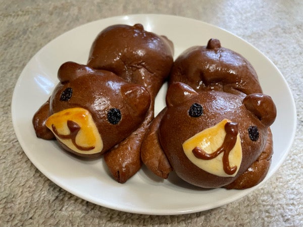 三鷹】こんな可愛いパン、ほっとけない！飛べ！くまぱん「ここね