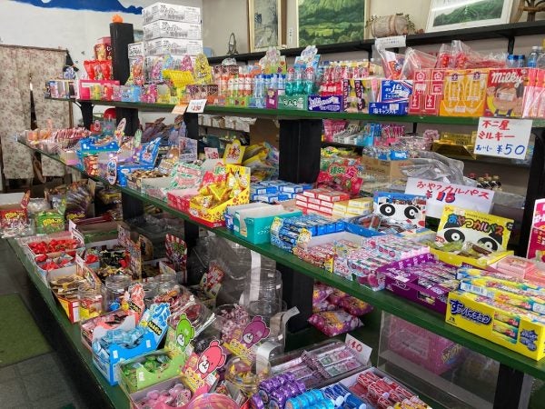 懐かしい駄菓子屋さんのお菓子のケース その他