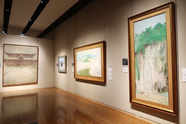 広尾】山種美術館「【特別展】日本画聖地巡礼 ―東山魁夷の京都、奥村