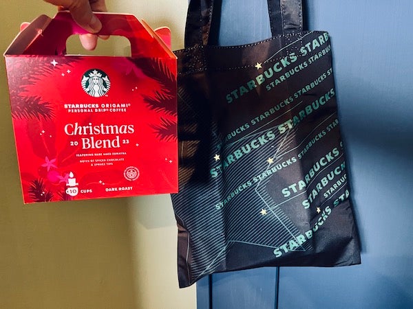 スターバックス クリスマスブレンド+フラットバッグ - コーヒー