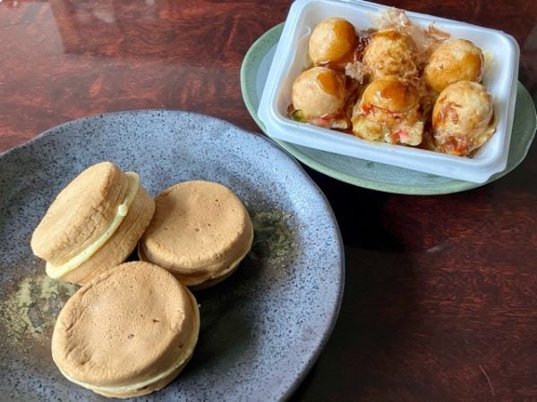 十勝産小豆たっぷりのあじまん＆たこ焼きたこポンを食す！季節限定店