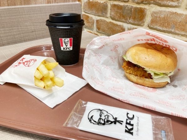 KFC】3月12日まで「チキンフィレバーガーセット」550円 | リビング