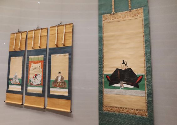 茶道具 香合 唐物写 青貝 唐人物 加州 大井好雲斎 加賀蒔絵 松田権六