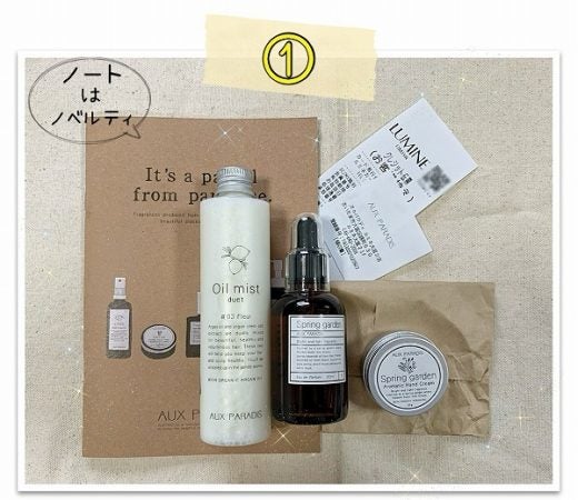 ルミネ10％OFF期間に初試み。「AUX PARADIS」の香水を量り売りで購入