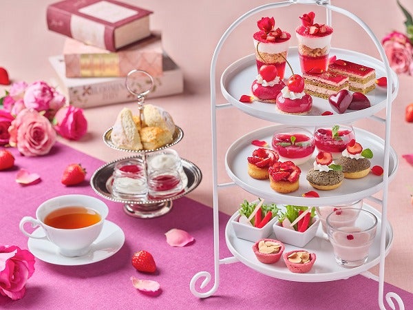 大宮璃宮 カフェ＆レストラン 四季庭】“いちご”と“チェリー”たっぷりの