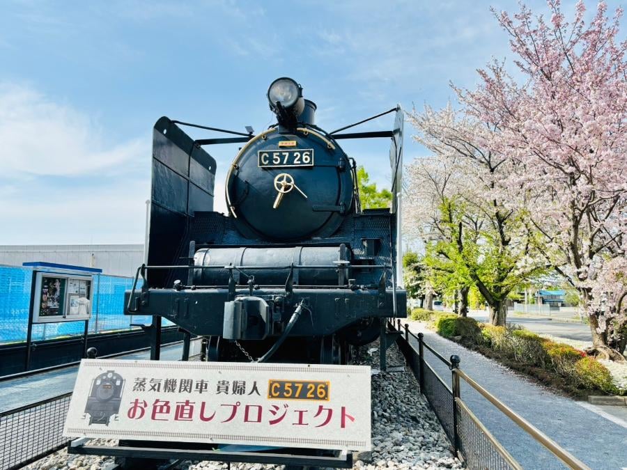 行田市】お色直ししたてのSL「貴婦人」にお目にかかれる、大人も子供も