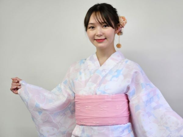 新宿】「ふりふ」×「サンリオキャラクターズ」コラボ浴衣で