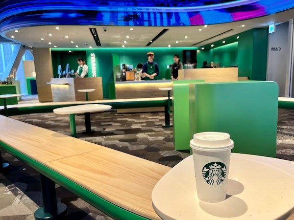 Starbucks 看板 緑色 Starbucks Logo