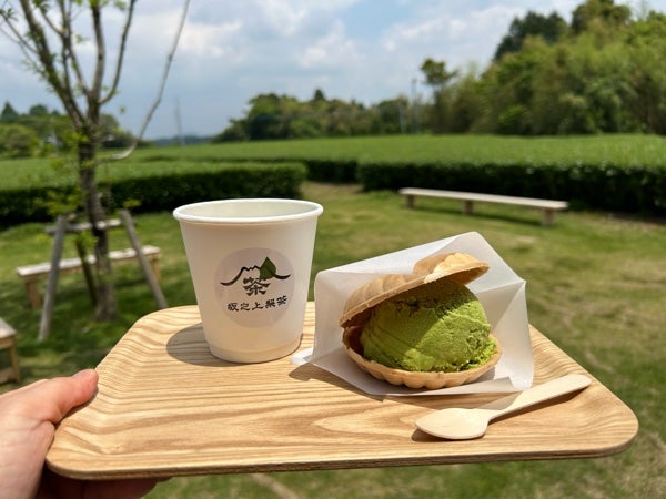 【鹿児島市直木】お茶畑の中にある鹿児島緑茶を楽しめる「坂之上製茶SABO」
