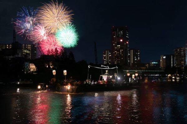 ☆ 淀川花火大会 納涼船 懐かしかっ