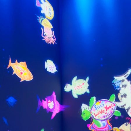 麻布台ヒルズ】チームラボボーダレスの「スケッチオーシャン」で自分の