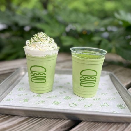 宇治抹茶ミルクミックス ハンバーガー フレンチフライをディップ♡京都の老舗「伊藤久右衛門」とコラボ