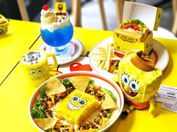 渋谷】大人気アニメ「スポンジ・ボブ」のコンセプトカフェ「CAFE