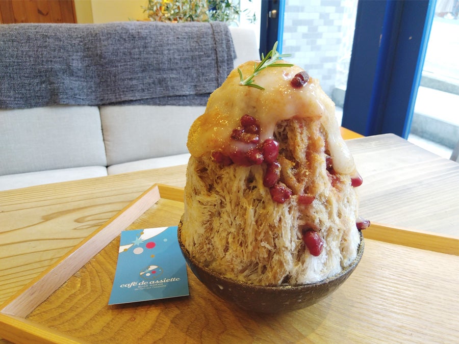 六甲道】午後2時から氷活♪パティシエ特製の自家製シロップが最高