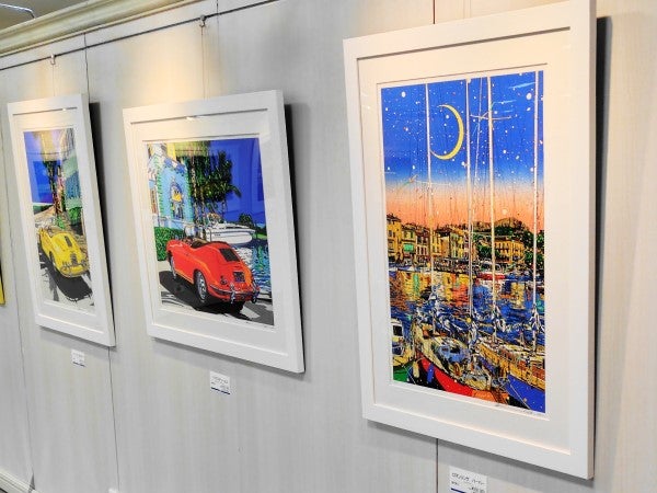 鮮やかな色彩に心が弾む～風と光のアート～鈴木英人の世界展@そごう