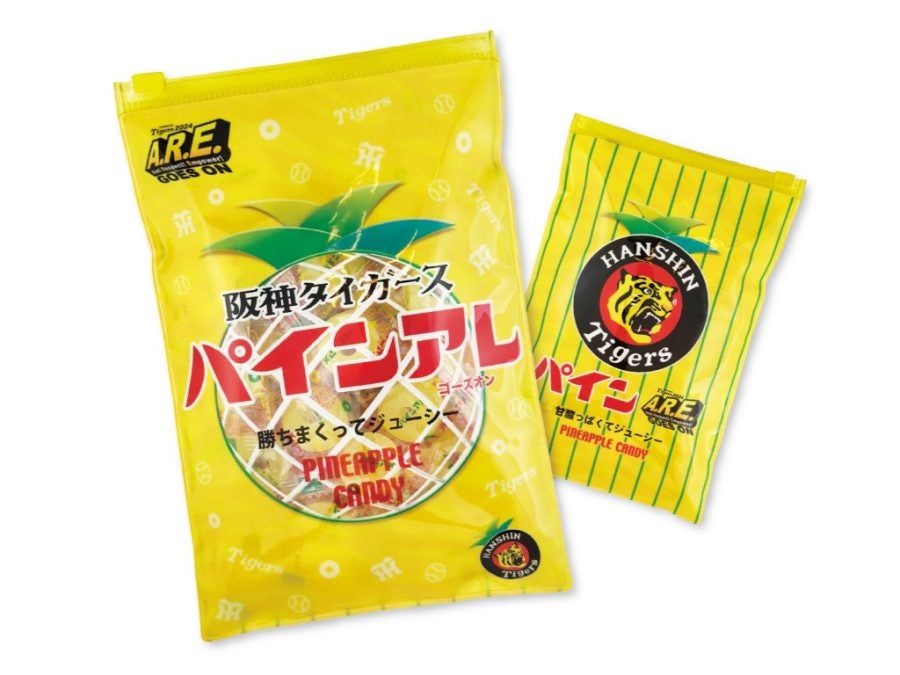 阪神タイガース　パインアレ　パインアメ 阪神タイガース】パインアメとコラボした「パインアレ」が