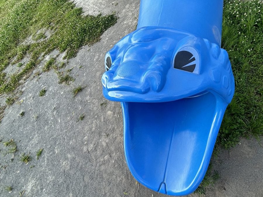 宇都宮】大きなヘビ？の滑り台「すいせん公園」 | リビング栃木Web