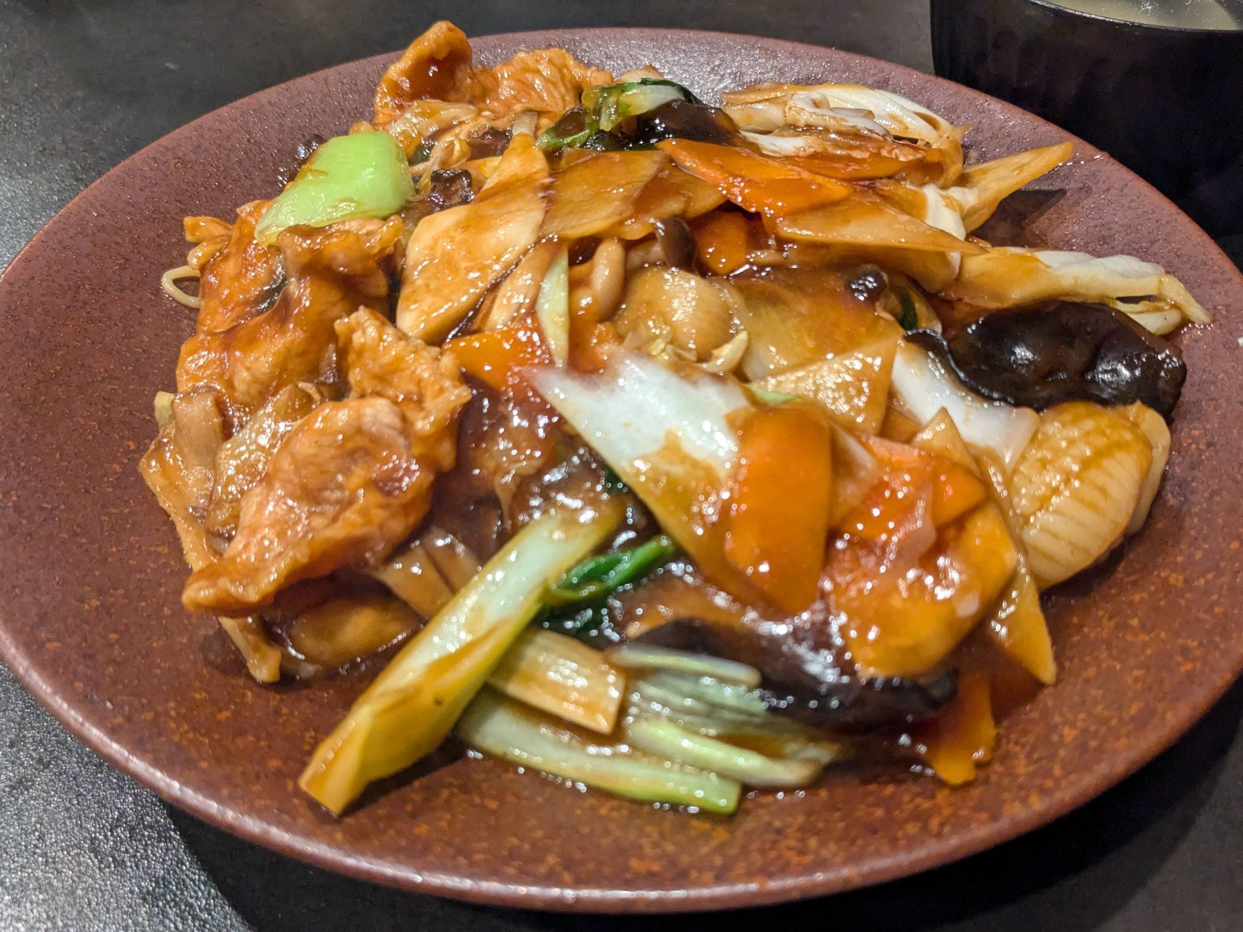 名店発見！至極の五目あんかけ焼きそばに興奮【中国旬菜 一夢亭】名取