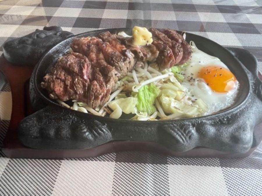 おやじのステーキ>