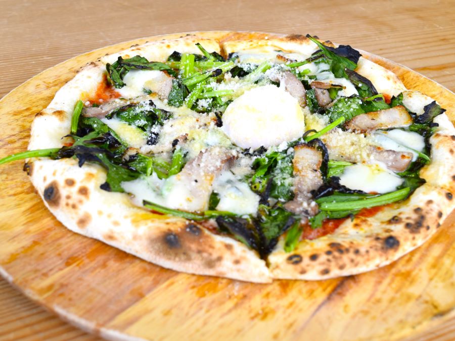 カントリー風 木製農夫と農婦の飾り カントリー風 木製農夫と農婦の飾り