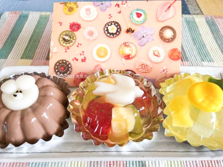 吹田】美容室にキラキラスイーツ！？おいしく、可愛い♪ゼリー専門店