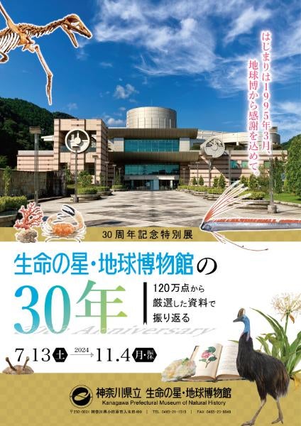 神奈川県立 生命の星・地球博物館 30周年記念特別展 | リビング横浜Web