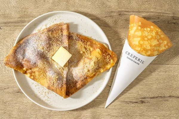 神戸で人気のフードホールに“TOOTH TOOTH”のクレープ専門店が登場