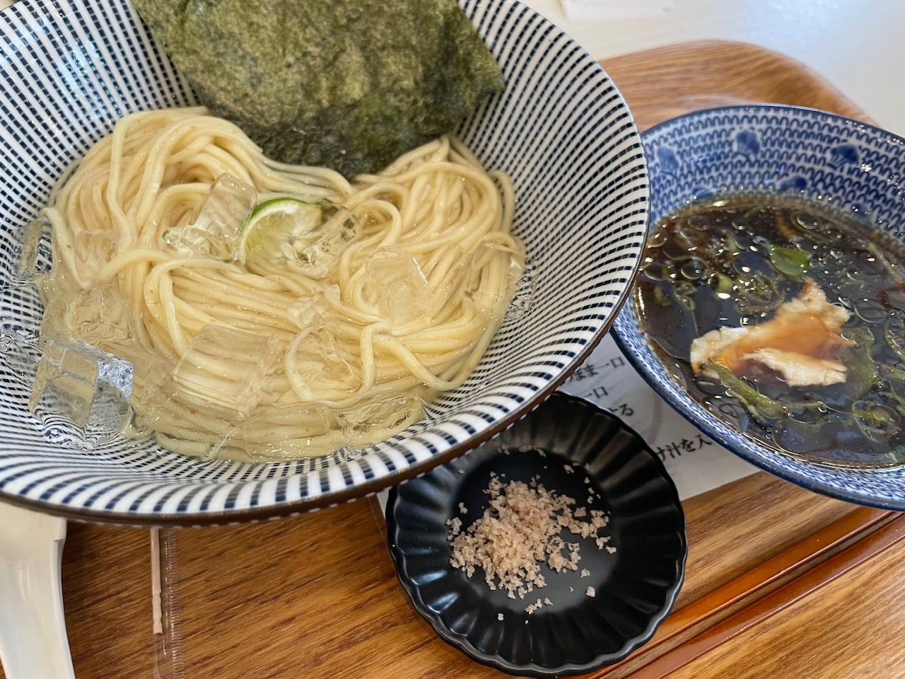夏限定の昆布水つけ麺がイチオシ＠つけ麺 ささ木（ららぽーと柏の葉