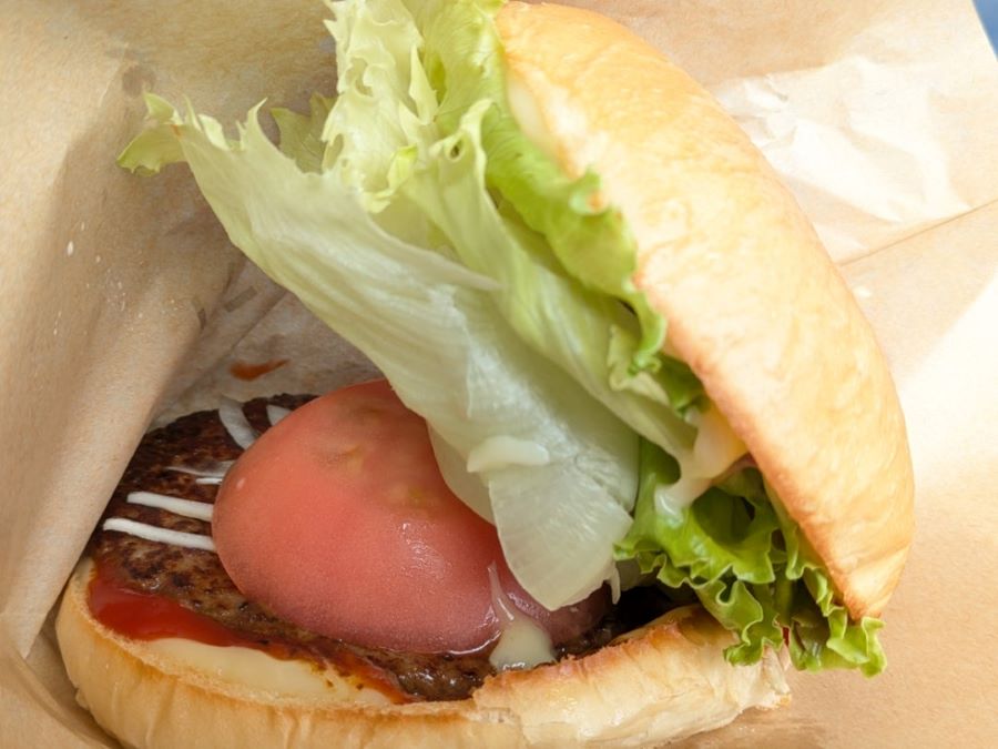 糟屋郡粕屋町】コスパ最高最強！絶品♥重量級バーガーが500円台