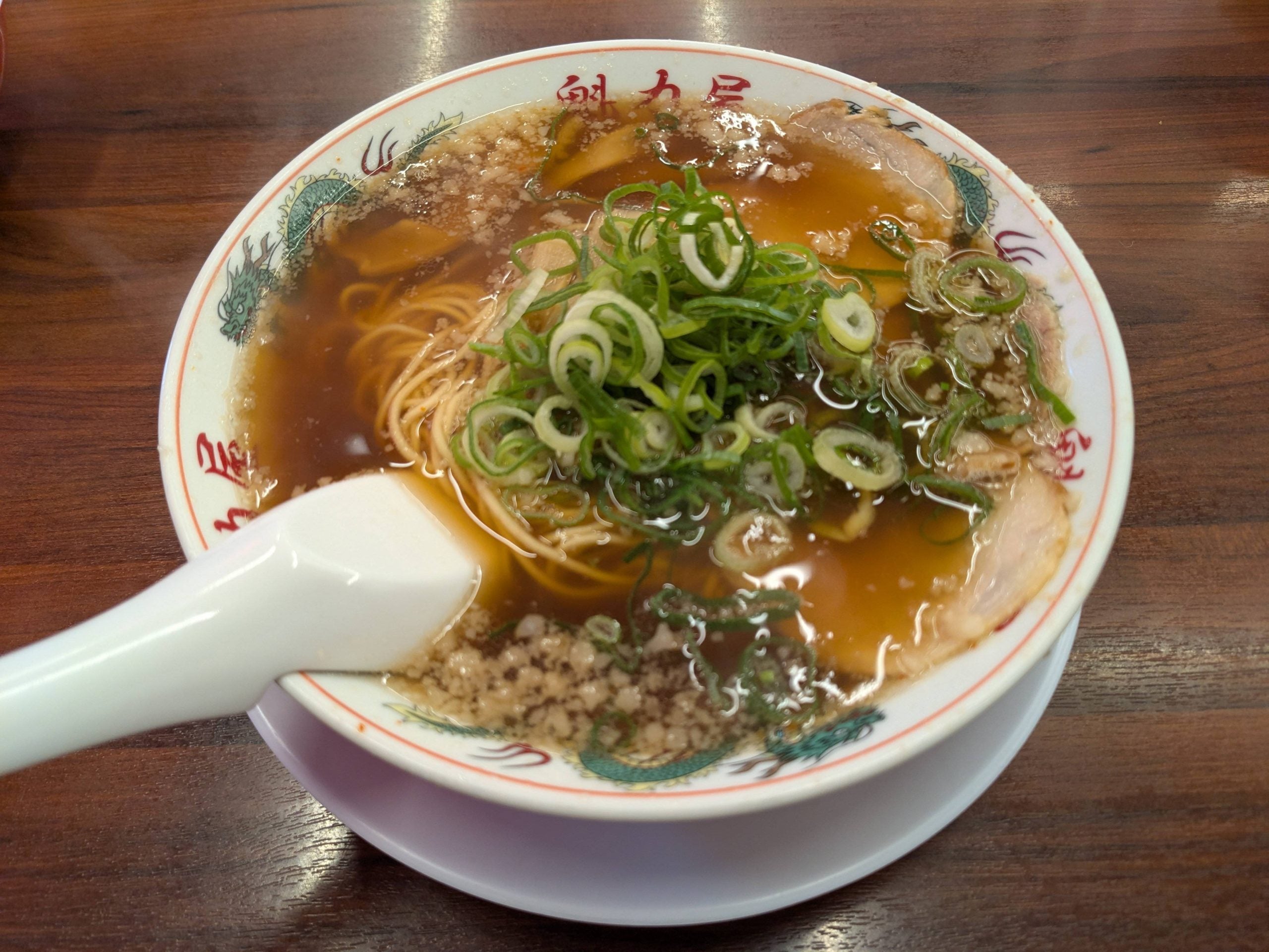 関西発祥【魁力屋】の背脂醤油ラーメンは旨々や！若林区六丁の目