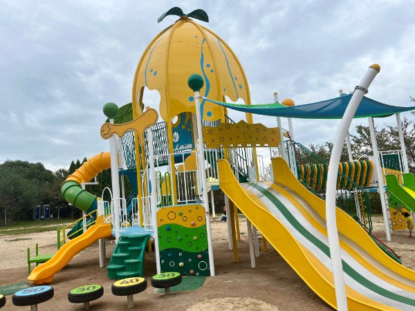 尾道市瀬戸田】2024年夏に大型複合遊具が完成！シトラスパーク瀬戸田に