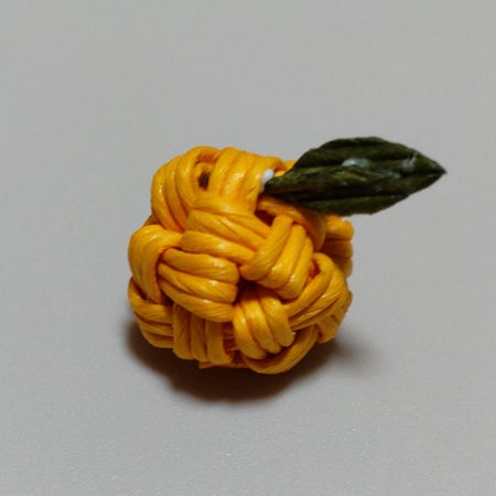 クラフトバンドで作る！鏡餅のお正月飾り【by清水多賀子さん