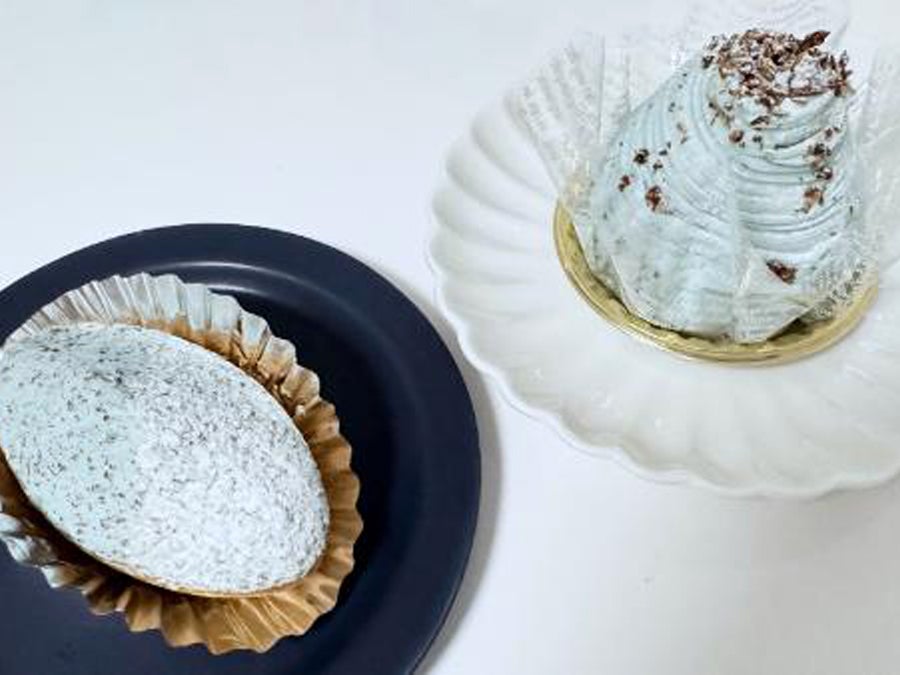 チョコミント好き必見！水色のケーキに魅了「シェルブルー」【青葉区