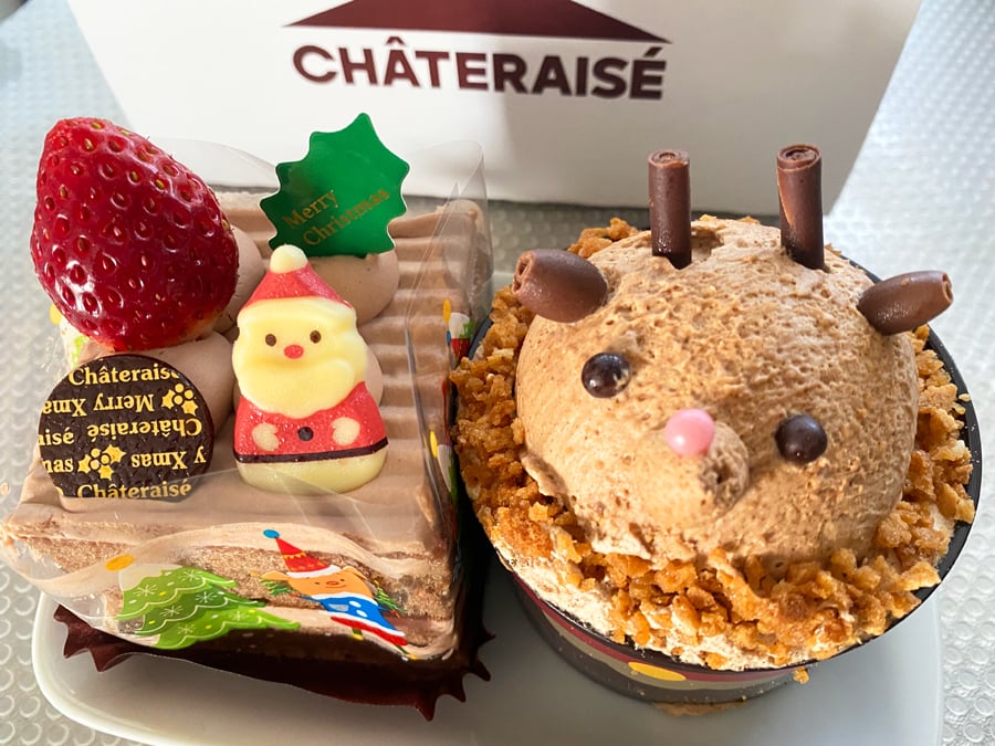 立川】おひとり様でも楽しいクリスマスケーキ♪「シャトレーゼ 立川