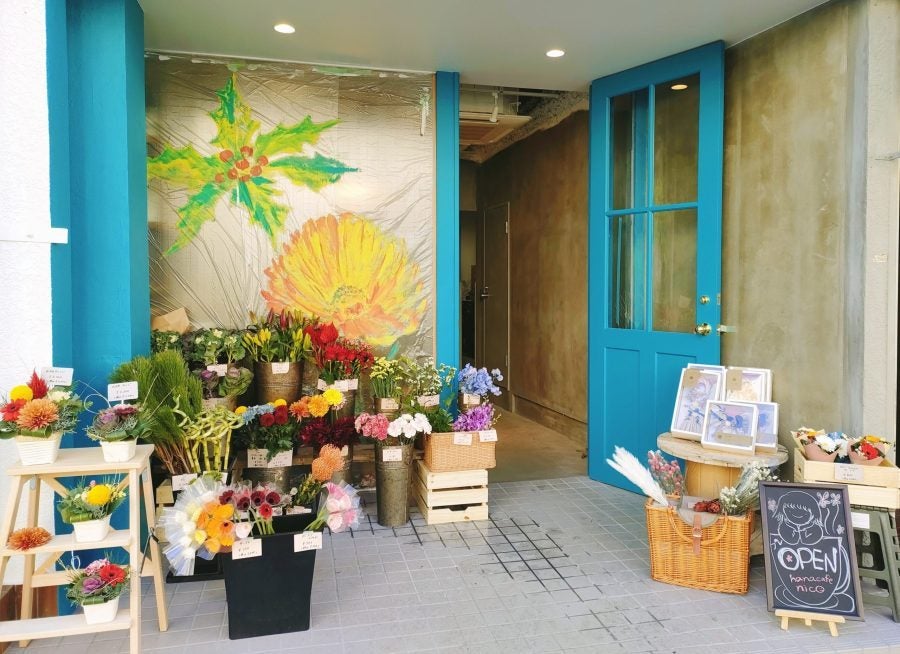 開店】高津 お花屋＆カフェ「hanacafe nico(ハナカフェニコ